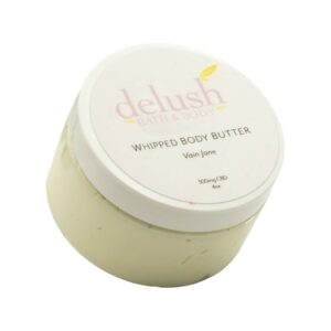 Delush Bath and Body – Whipped Body Butter – Vain Jane 300mg CBD | The High Club Canada