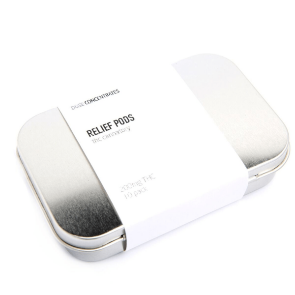 Dose Concentrates 200mg THC Relief Pods – 10 pods/pack | The High Club Canada