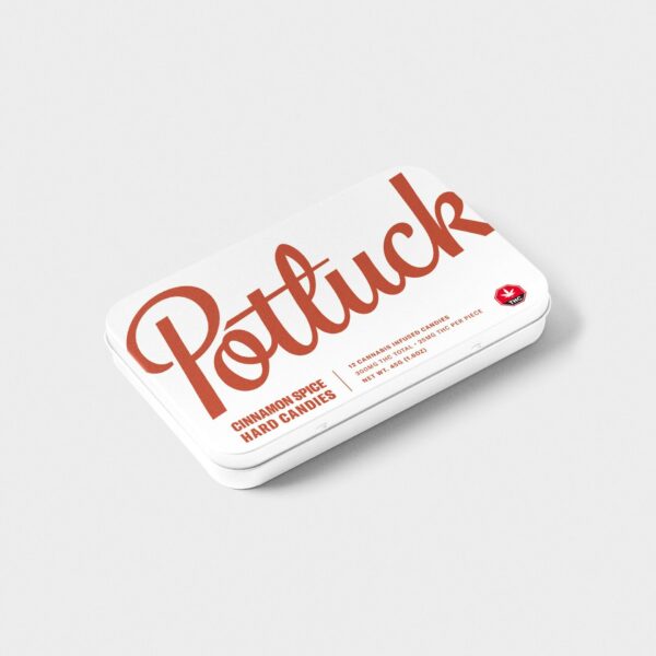 Potluck – Hard Candy – Cinnamon Spice – 300mg THC | The High Club Canada