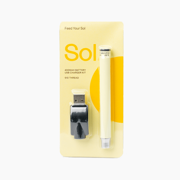 Sol – 400 mAh Vape Battery (510 thread) | The High Club Canada