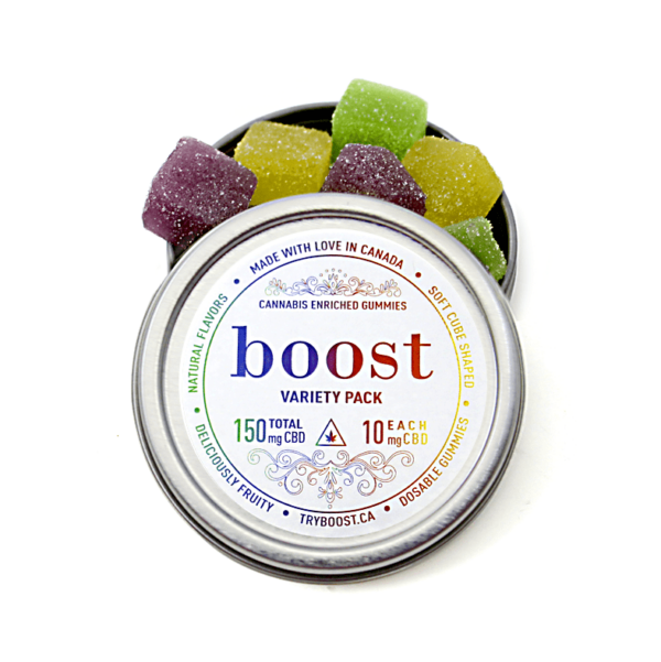 Boost – CBD Variety Pack Gummies – 150mg | The High Club Canada