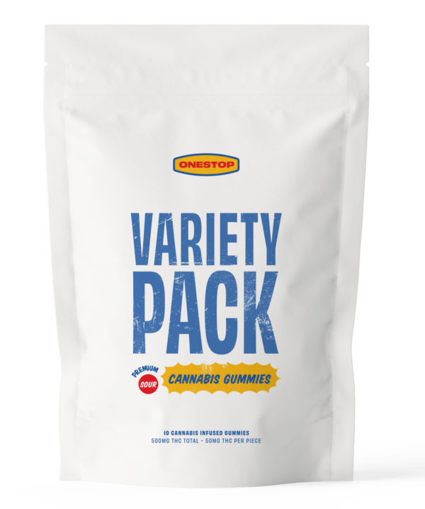 OneStop – Sour Pineapple THC Gummies 500mg | The High Club Canada