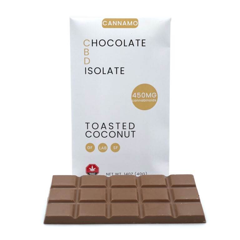 Cannamo – CBD Chocolate Isolate – 450mg – Toasted Coconut | The High Club Canada Cannamo – CBD Chocolate Isolate – 450mg – Toasted Coconut | The High Club Canada