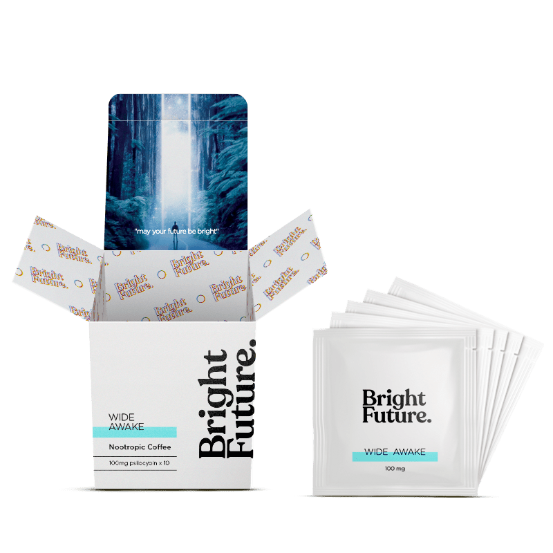 Bright Future – Nootropic Coffee – Wide Awake – 100mg | The High Club Canada Bright Future – Nootropic Coffee – Wide Awake – 100mg | The High Club Canada