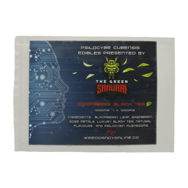 The Green Samurai – Raspberry Black Tea – 1000mg | The High Club Canada