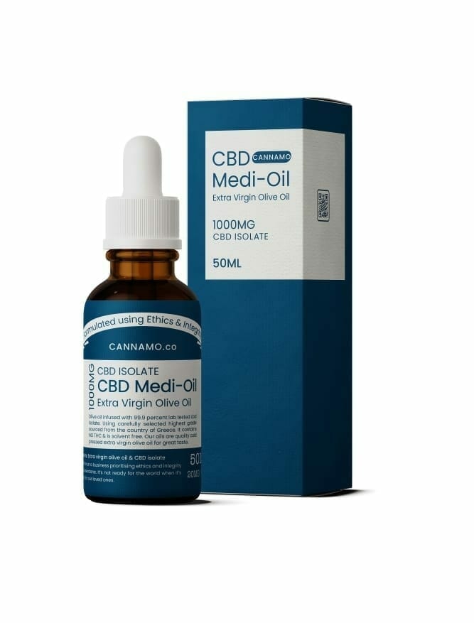 Cannamo -CBD – Medi Oil – Extra Virgin Olive Oil – 1000mg | The High Club Canada Cannamo -CBD – Medi Oil – Extra Virgin Olive Oil – 1000mg | The High Club Canada