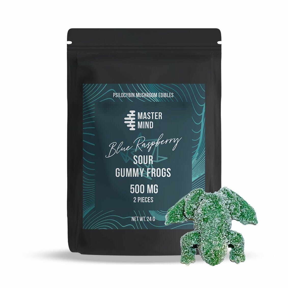 Mastermind – Blue Raspberry Gummy Frogs – 1000mg | The High Club Canada Mastermind – Blue Raspberry Gummy Frogs – 1000mg | The High Club Canada